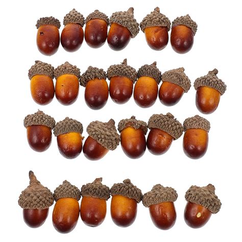 fake acorns for decoration|fake acorn decorations.